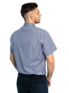 Šedá košeľa s krátkymi rukávmi a úzkym strihom od Thomas Jeans