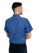 Thomas Jeans orgovánovo modrá slim fit košeľa s krátkymi rukávmi