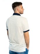 Thomas Jeans férfi galléros póló halványszürke