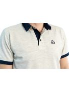 Thomas Jeans férfi galléros póló halványszürke