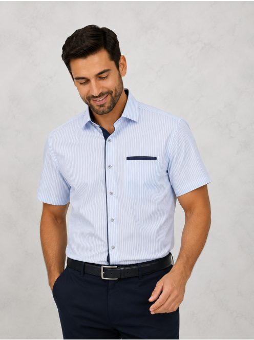 Thomas Jeans férfi body fit rövid ujjú ing