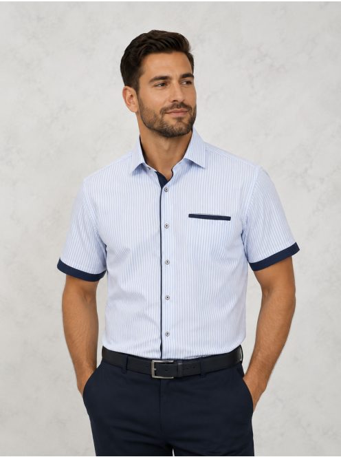 Thomas Jeans férfi body fit rövid ujjú ing