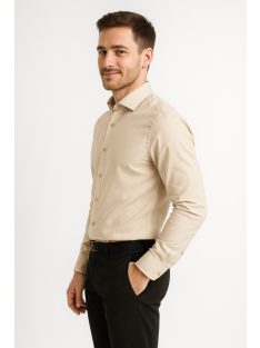Thomas Jeans férfi slim fit ing bézs