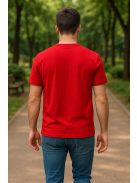 Tričko s nápisom Thomas Jeans, červené
