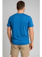 Thomas Jeans feliratos kerek nyakú póló középkék