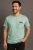 Thomas Jeans kis zsebes kerek nyakú póló menta színű