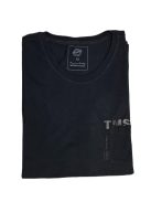 Thomas Jeans zsebes kerek nyakú póló fekete kis zsebbel