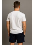 Thomas Jeans nagy feliratos fehér kerek nyakú póló