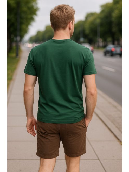 Zelené tričko Thomas Jeans s veľkým nápisom