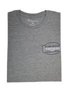 Thomas Jeans szürke kerek nyakú póló. kis felirattal