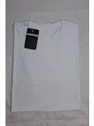 Thomas Jeans egyszínű fehér póló, kerek nyakú