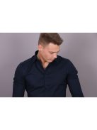Thomas Jeans tmavomodrá košeľa s dlhými rukávmi