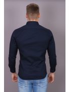 Thomas Jeans tmavomodrá košeľa s dlhými rukávmi