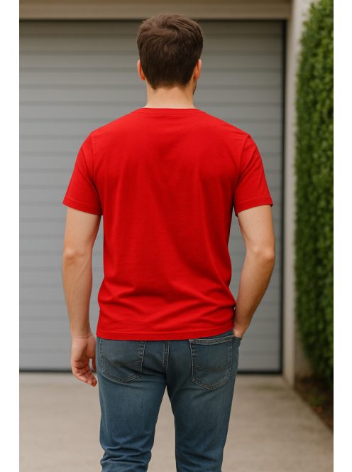 Thomas Jeans kis feliratos kerek nyakú póló