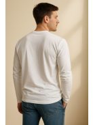 Biele tričko s dlhými rukávmi