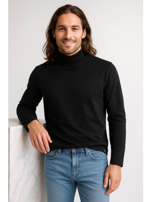 Čierny rolák Thomas Jeans