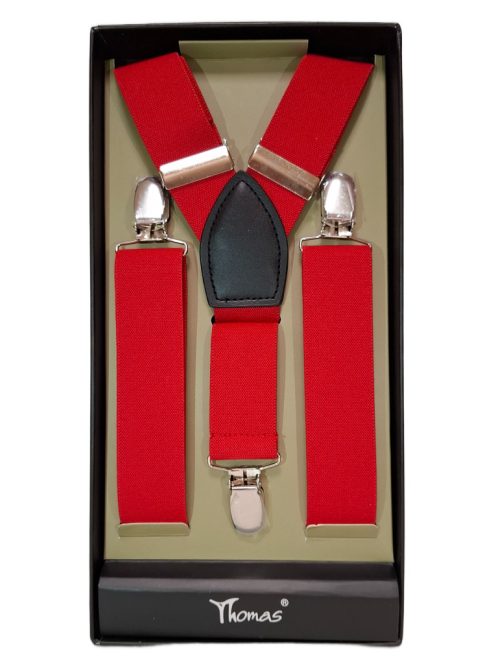 Thomas Jeans nadrágtartó piros  