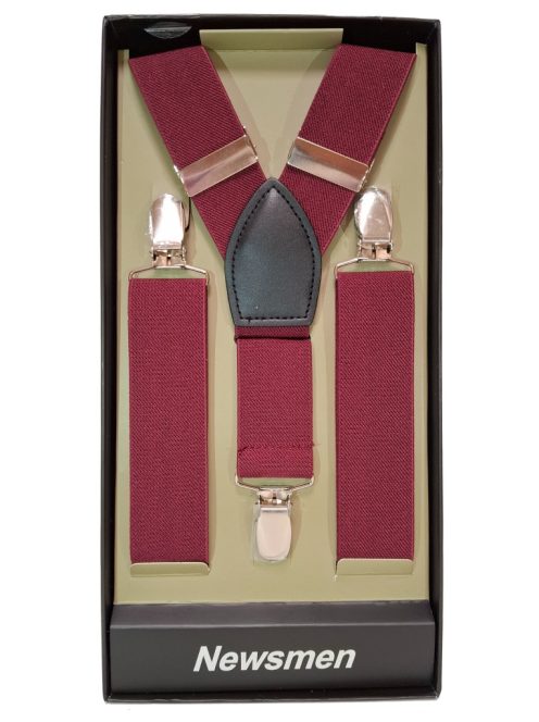 Thomas Jeans nadrágtartó bordó