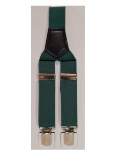 Thomas Jeans nadrágtartó sötétzöld keskeny