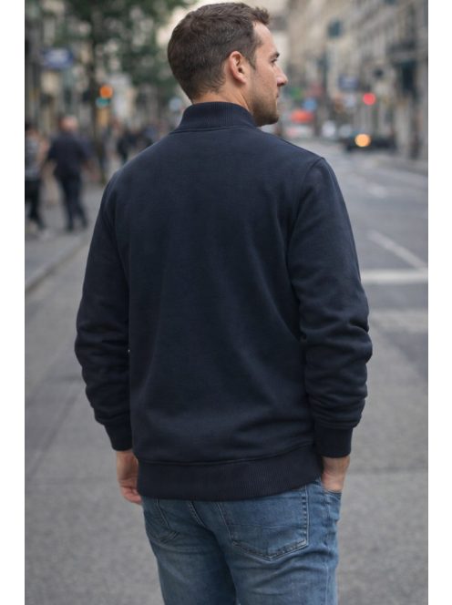 Thomas Jeans steppelt elejű kardigán éjkék