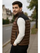 Thomas Jeans steppelt mellény barna