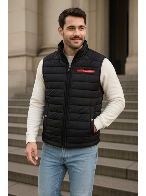 Thomas Jeans steppelt mellény fekete