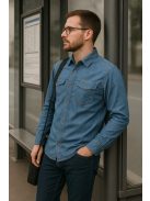 Svetlá džínsová košeľa Thomas Jeans