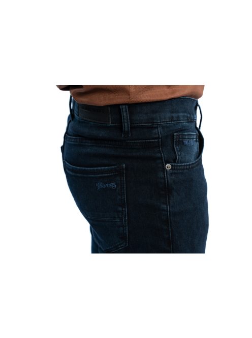 Džínsy Thomas Jeans v tmavo indigovej farbe