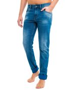 Thomas Jeans farmer nadrág márványos koptatott, egyenes szárú 196.7