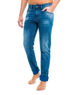 Thomas Jeans farmer nadrág márványos koptatott, egyenes szárú 196.7