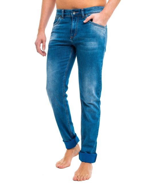 Thomas Jeans farmer nadrág márványos koptatott, egyenes szárú 196.7