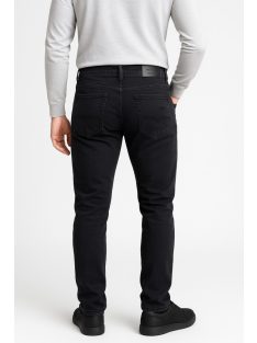 Thomas Jeans fekete farmer nadrág, enyhén szűkülő szárú