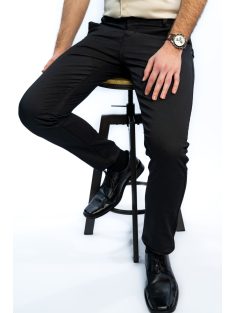 Thomas Jeans fekete chino nadrág