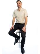 Thomas Jeans fekete chino nadrág