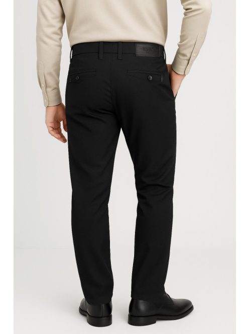 Thomas Jeans fekete chino nadrág
