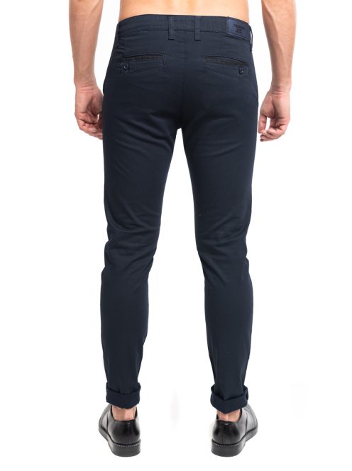 Chino nohavice Thomas Jeans tmavomodré