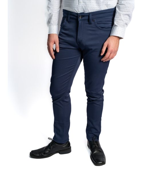 Nohavice Thomas Jeans z lesklého materiálu, modré