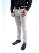 Nohavice Thomas Jeans z lesklého materiálu v svetlo béžovej