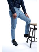 Nohavice Thomas Jeans z lesklého materiálu, svetlo modré