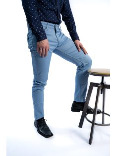 Nohavice Thomas Jeans z lesklého materiálu, svetlo modré