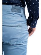 Nohavice Thomas Jeans z lesklého materiálu, svetlo modré