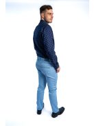 Nohavice Thomas Jeans z lesklého materiálu, svetlo modré