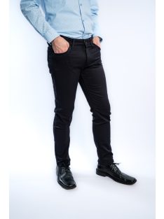 Nohavice Thomas Jeans z lesklého materiálu v tmavomodrej farbe