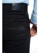 Nohavice Thomas Jeans z lesklého materiálu v tmavomodrej farbe