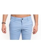 Plátené bermudy Thomas Jeans svetlo modré