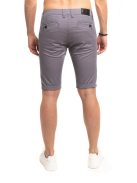 Plátnené bermudy Thomas Jeans v šedej farbe