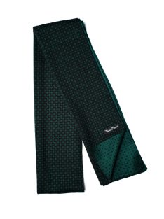 Šatka Thomas Jeans zeleno-čierna