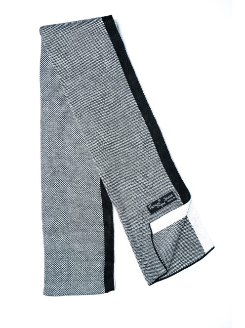 Thomas Jeans sál fehér-fekete csíkkal