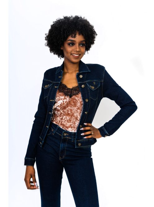 Thomas Jeans női farmerdzseki sötétkék