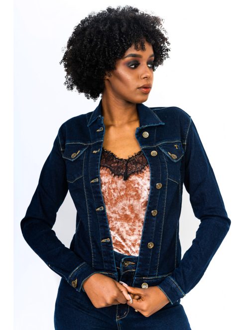 Thomas Jeans női farmerdzseki sötétkék